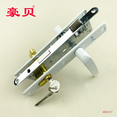 豪贝8525-305塑钢执手门锁